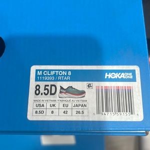 Hoka Clifton 8 Womens Real Teal
